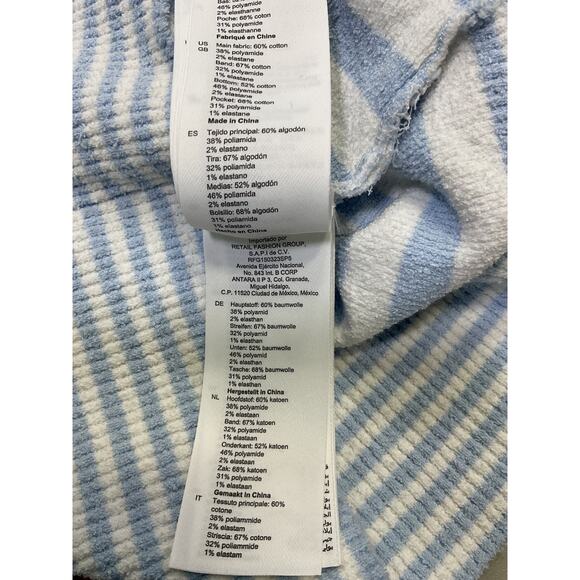 Sandro 'Striped' Blue Cardigan Size 2 - NWT - Picture 5 of 5